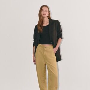 Everlane Women's Chino in Buttersoft in Classic Khaki, Size 12